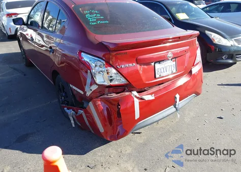 2019 Nissan Versa 1.6 S+ из США, поврежденный, VIN 3N1CN7AP5KL805116